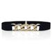 Slim-fit elastic waistband Decorative skirt suit Simple fashion chain women's belt_viptrois.com