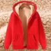 Men’s Fleece-Lined Zip Hoodie – Oversized Fit Unisex Pullover With Drop Shoulder & Kangaroo Pocket (Black/Charcoal/Wine Red, Machine Washable)_viptrois.com