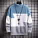 Men's Clothing sweater for men, half turtleneck thick bottoming sweater for junior high school and high school students, mink fleece sweater_viptrois.com