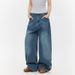 Tassel Ripped Jeans Men's Summer New Loose Straight Washed Old High Street Street Wide Leg Long Pants Trend_viptrois.com