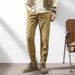 Men's Clothing casual trousers pencil skinny pants straight business all-match non-ironing pants _viptrois.com