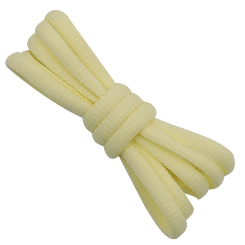 Shoelaces Classic Match 0.6cm Semi-round Solid Color Polyester Shoelaces Small White Shoe Board Shoe Rope_viptrois.com