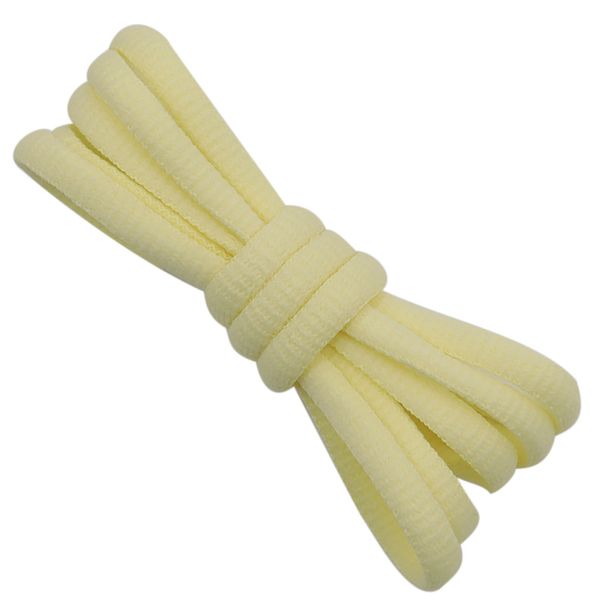 Shoelaces Classic Match 0.6cm Semi-round Solid Color Polyester Shoelaces Small White Shoe Board Shoe Rope_viptrois.com