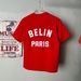 American trend, fashion, comfort, youth, pure cotton printed round neck pullover, ruffled handsome high street men's and_viptrois.com