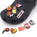 Basketball Series Cartoon Shoes Flower Shoe Buckle Personality All Match Basketball Lovers Garden Shoes Decorative Buckle Accessories_viptrois.com