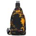 Men's Casual Canvas Crossbody Bag - Multi-Layer Oxford Fabric Chest Pack With Custom Logo Printing (Ideal For Promotional Gifts)_viptrois.com
