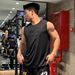 Men's Clothing Fitness Vest Summer Waistcoat Mesh Quick Drying Sports T Shirt Sleeveless Running Basketball Training Suit_viptrois.com