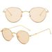 2025 Retro Round Sunglasses - Metal Frame UV400 Unisex Sunglasses (Korean Style, High-End Lightweight & Fashionable)_viptrois.com