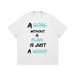 American High Street Graffiti Letter Short-sleeved T-shirt Men's And Women's Same Summer Trendy Casual T-shirt Top_viptrois.com