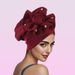 West Africa Nigeria's New Space Layer Side Sticky Flower Toe Headscarf Cap, Base Cap For Women_viptrois.com