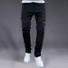 Men's Clothing Sports Pants Men's Autumn Leggings Elastic Slim Backpack Bag Trendy Running Casual Long Pants_viptrois.com