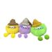 Bag Charm Celebrity Ugly Cute Little Coal Ball Keychain Cartoon Plush Doll Elf Bag Pendant Car Pendant Gift_viptrois.com