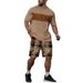 Men's 3D Printed Short Sleeve Shirt And Shorts Set - Casual Comfort Outfit With Bamboo Cotton Blend_viptrois.com