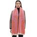 Unisex Neckband yarn short geometric jacquard scarf shawl_viptrois.com