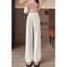 "Retro Wide-Leg Dress Pants For Men – Loose-Fit Straight-Leg Trousers With Flowy Silhouette, Summer Casual & Office Style"_viptrois.com