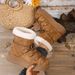 SHLIANG New Women's Thick Bottom Snow Boots Round Toe Fashionable Lace Up Short Casual Warm Cotton Shoes Winter Essential Footwear X0063_viptrois.com