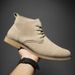 Men's Classic Pointed Toe Ankle Boots - Genuine PU Leather Low-Cut Martin Boots For Men (Size 39-46) - Stylish & Durable For Winter_viptrois.com