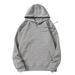 Pure Pure 300g Korean Style Autumn Winter Long Sleeve Hooded Pullover Solid Color Cotton Couple Milk Silk Hoodie Sweatshirt_viptrois.com
