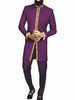 Men's Clothing Hot Selling Men's Long African Hot Stamping African, Ethnic Style 2 Piece Suit Men's New Suit_viptrois.com