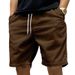 Men's Clothing Heavyweight Workwear Shorts Men's Summer Ins Trendy Retro Corduroy Trendy Men's Casual Shorts_viptrois.com
