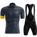 Men's Clothing Summer Sweat Absorbent Cycling Suit Men's Suit Bicycle Short Sleeved Breathable Quick Drying Mountain Bike Clothing_viptrois.com