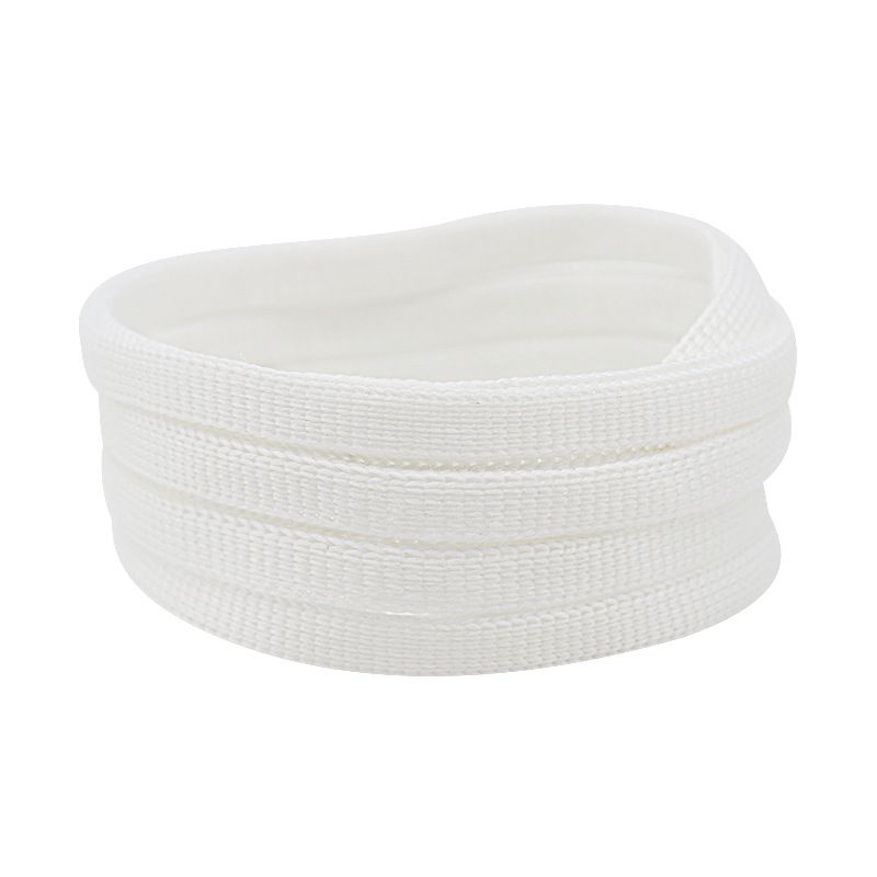 LACES Classic Solid Color Flat Polyester Knitted Lace 8mm Wide_viptrois.com