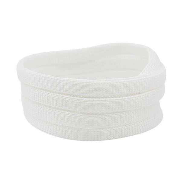 LACES Classic Solid Color Flat Polyester Knitted Lace 8mm Wide_viptrois.com
