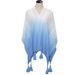 Gradient Color Spring And Summer Thin Hollow Out Outfit, Large Shawl, Women's Ethnic Cloak, Qinghai Yunnan Decorative_viptrois.com