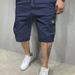 Men's Xiyin Cargo Shorts Summer Beach Wear American And European Sizes Foreign Trade Five Point Pants Casual Outdoor Clothing_viptrois.com