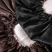 Reversible Satin Sleep Cap - Double-Sided Hair Protection With Fashionable Button Closure For Women_viptrois.com