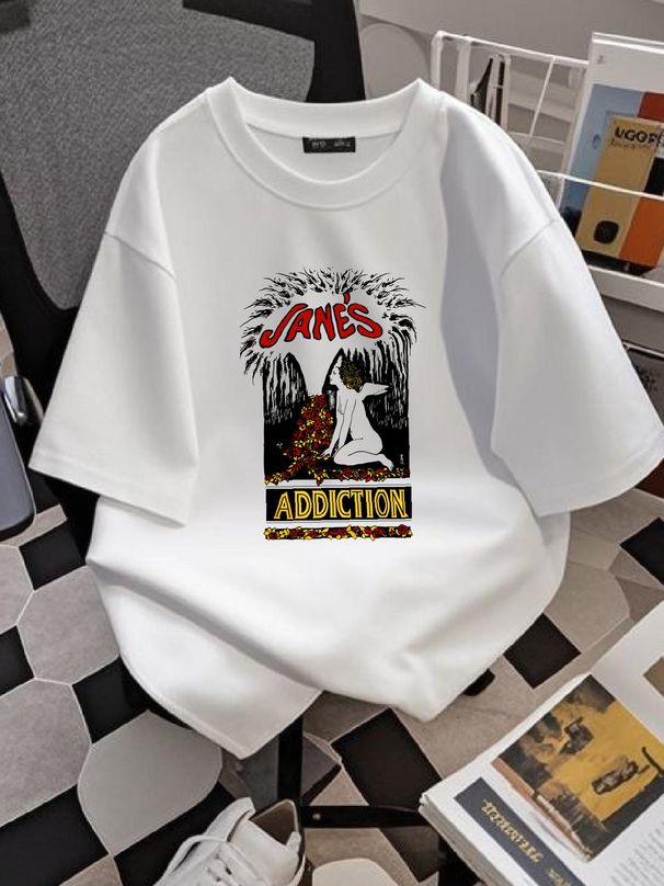 New Rare Janes Addiction T Shirt Tour Short Sleeve Unisex S-5XL T-Shirt 1CM725 Summer Breathable Fashion Casual Comfortable Stretched Graphic_viptrois.com