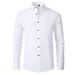 Men's Clothing Foreign Trade Korean Slim Stretch Shirt Men's Shirt Foreign Trade Simple Business Thin Shirt Men_viptrois.com