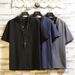Men's Clothing Cotton And Linen Short Sleeved Shorts Suit Trend Casual Sports Two Piece Suit_viptrois.com