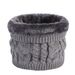 Apparel Accessories Autumn and winter outdoor velvet scarf thickened neck set versatile classic twist knitted wool warm scarf winter_viptrois.com
