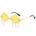 Frameless Cloud Sunglasses - Punk Personality Shades (Funny Party Fashion Glasses)_viptrois.com