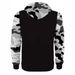 Men's Clothing Hooded Sweatshirt Outdoor Camouflage Men's Camo Hooded Zip-Up Fleece Sweatshirt - Outdoor Military Style Pullover With Kangaroo Pocket_viptrois.com