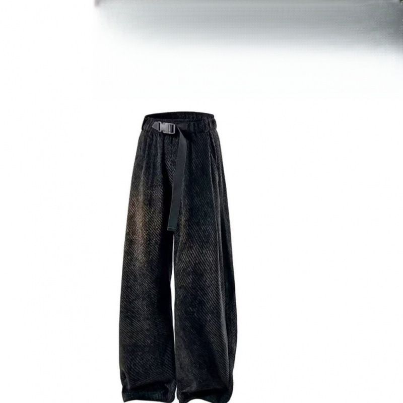 Men's Clothing New Trendy Casual Loose Jacket Two Piece Suit_viptrois.com