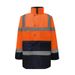 Men's Clothing Reflective Jacket Men Autumn And Winter Waterproof Thick Warm Reflective Cotton Coat Outdoor Engineering Port Warning Workwear_viptrois.com