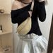 Women's Waist & Chest Bags Pocket Women's Fashion Casual Diagonal Bag Simple Fashion One-shoulder Chest Bag Straw Bag Women_viptrois.com