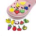 New Lovely Fruit Series Shoes Flower Shoe Buckle Soft Rubber Shoes Accessories I-buckle Ornaments_viptrois.com