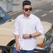 Men's Clothing Plus Size New Large Size Men's Long Sleeved Shirt Fat Guy Fat Brother Large Plus Fat Loose Casual Solid Color Slightly Elastic Shirt_viptrois.com