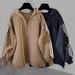 Men's Striped Half-Zip Hooded Sweatshirt Set - Casual Long Sleeve Pullover With Contrast Panels Fashion Trends_viptrois.com