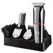 Multifunctional Hair Clippers with LCD Display - 6-in-1 Electric Grooming Kit for Men - Perfect Father's Day Gift_viptrois.com