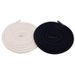 Shoelaces Fashion Round Solid Black Solid Bold Classic Polyester Cotton 7mm Mountaineering Sports Shoes With Rope_viptrois.com