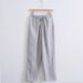 Men's Clothing Linen Pants Breathable Loose Fit Casual Trousers For Summer Straight Leg Comfortable Elastic Waistband - Multiple Colors & Sizes_viptrois.com