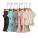 Mother & Kids Girls short-sleeved suit summer 2024 new solid color baby bell pants thin casual two-piece set trendy Korean version_viptrois.com