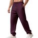 Men’s Jacquard Checkered Casual Pants – Classic Straight-Leg Trousers With Drawstring Waist (95% Polyester, Wrinkle-Free, White/Navy/Army Green)_viptrois.com