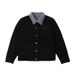 Lamb Wool Denim Jacket Men's Korean Version Slim-fitting Velvet Thickened Versatile Jacket Cotton-padded Jacket_viptrois.com