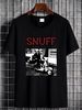 Vintage 90s Snuff Band Punk Us Tour 96 T Shirt LB5947 Breathable Versatile Stretched Stylish Summer Comfortable Casual Slightly Unisex Streetwear_viptrois.com