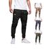 Youth Casual Workwear Jogger Pants – Solid Color, Comfort Fit, Stylish & Versatile (Black/Light Gray/Dark Blue/Army Green/Khaki, S-XXXL)_viptrois.com